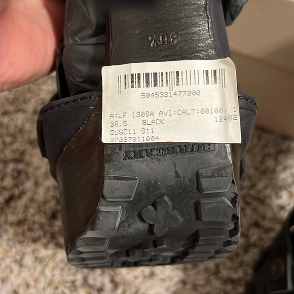 Burberry Aviator Platform Sandal Heels - Picture 3 of 6